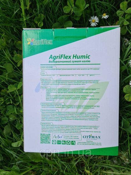 Водорозчинний гумат калію Agriflex Humic 1кг 0752 фото